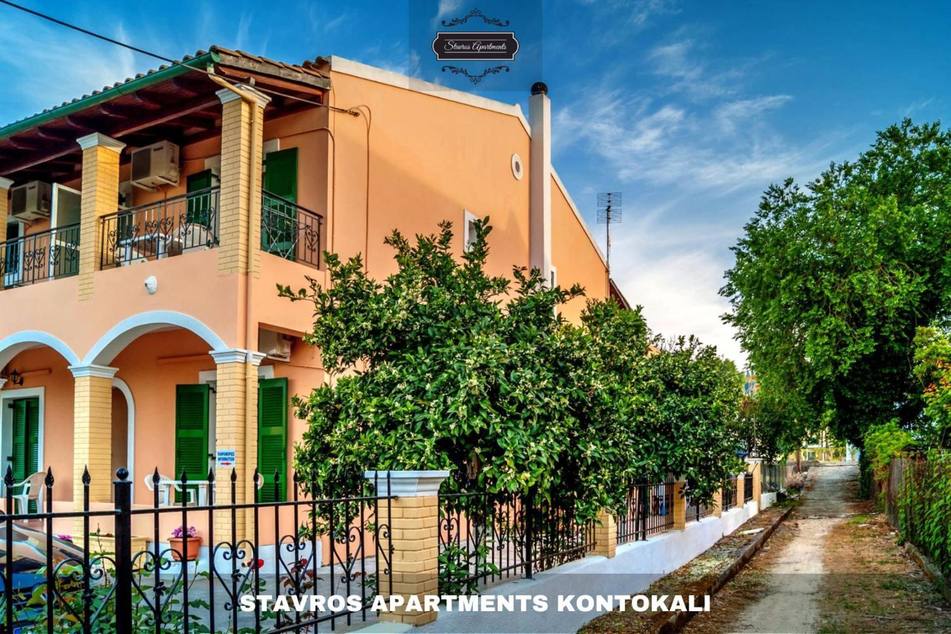 Stavros Apartments Kontokali Next To Gouvia Marina 외부 사진