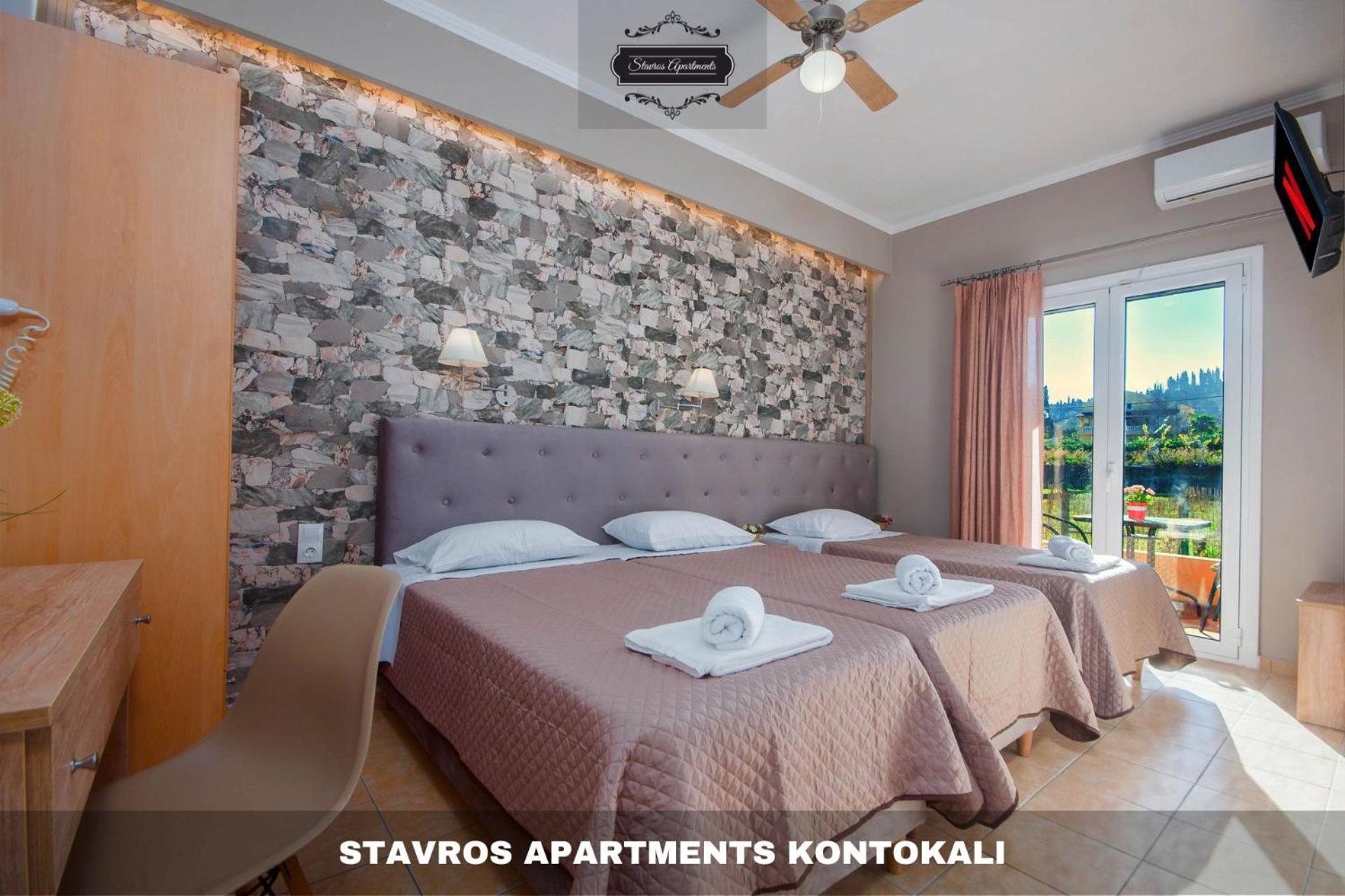 Stavros Apartments Kontokali Next To Gouvia Marina 외부 사진
