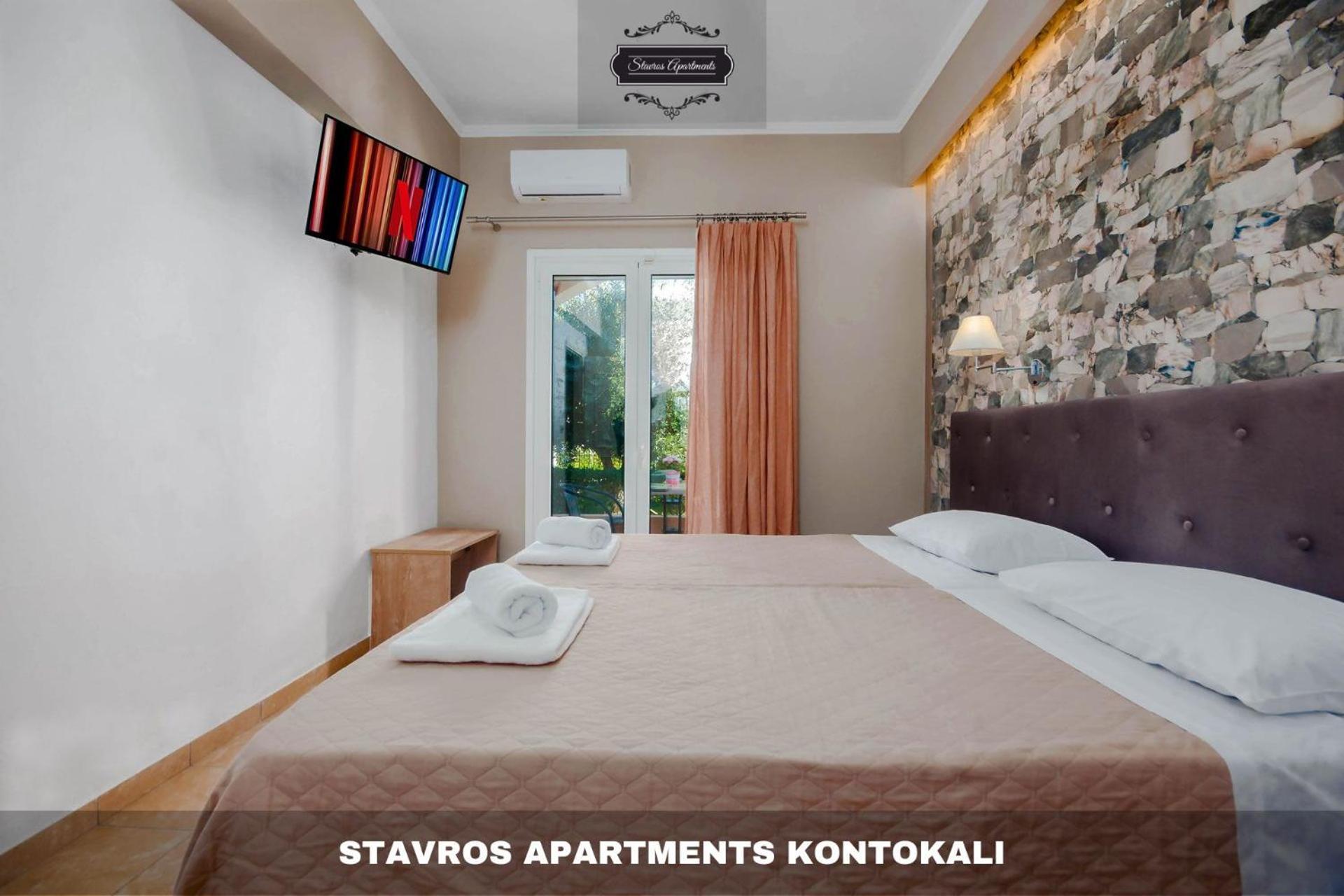 Stavros Apartments Kontokali Next To Gouvia Marina 외부 사진