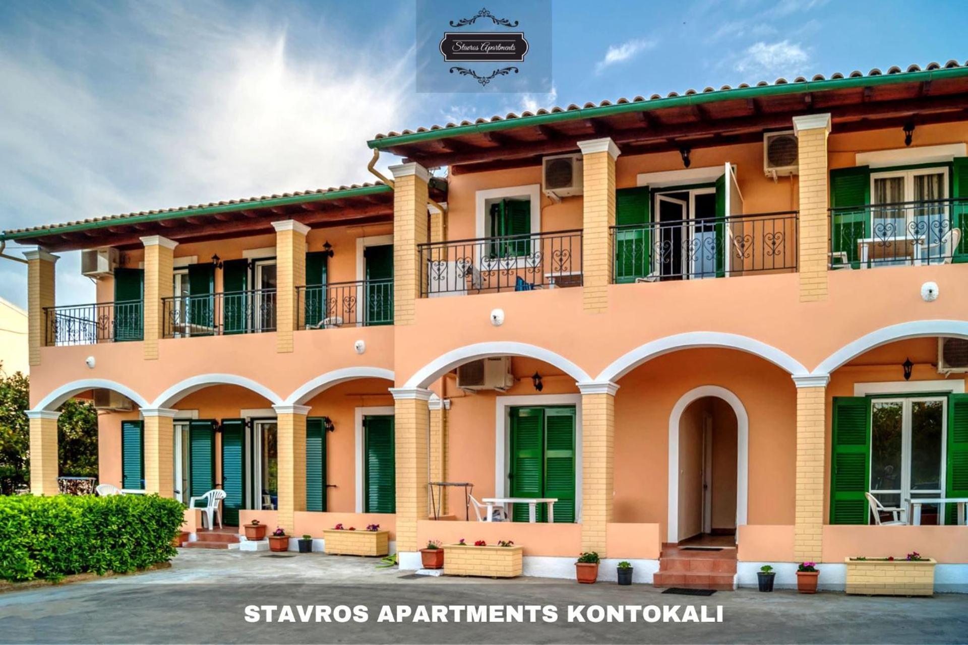 Stavros Apartments Kontokali Next To Gouvia Marina 외부 사진