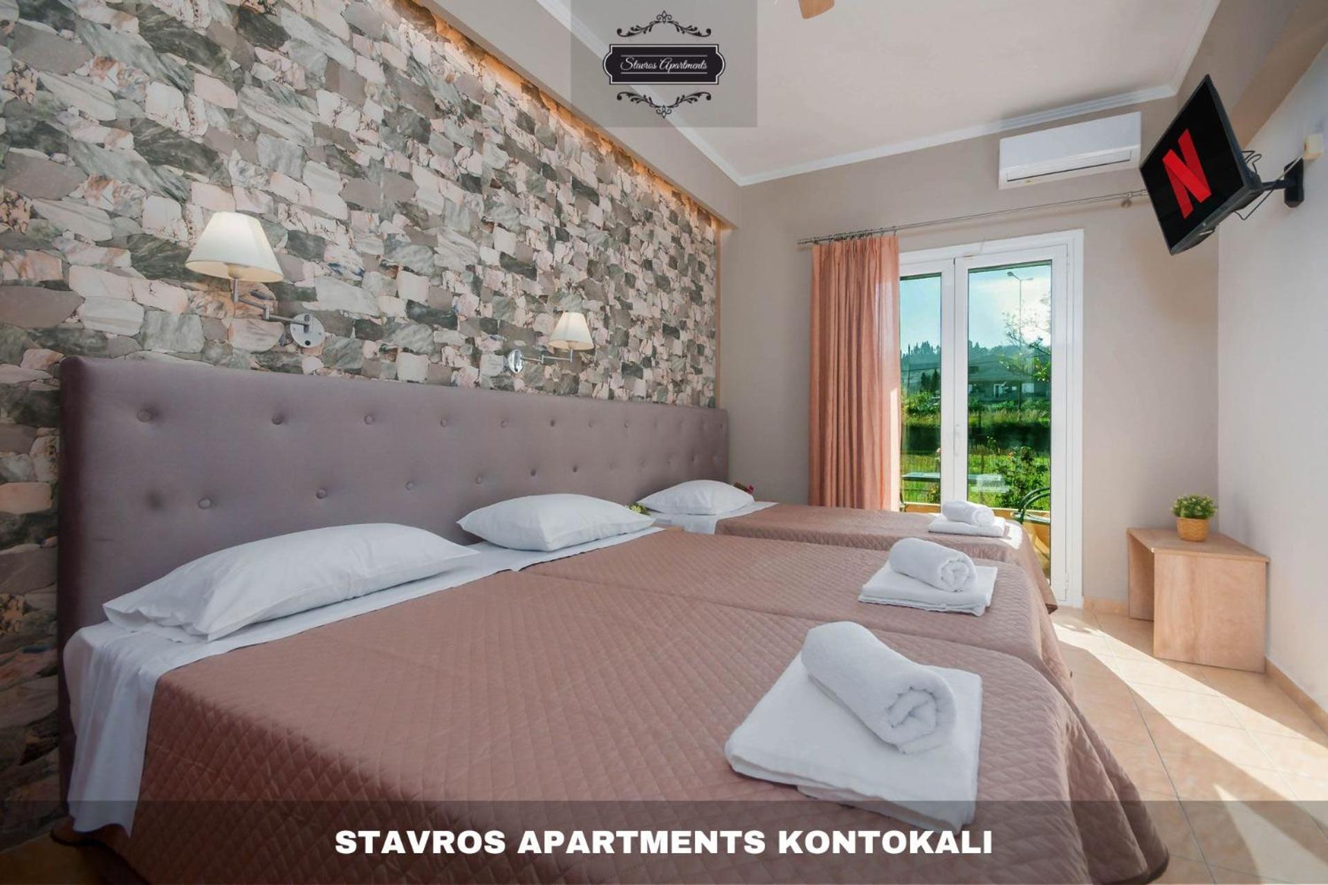 Stavros Apartments Kontokali Next To Gouvia Marina 외부 사진