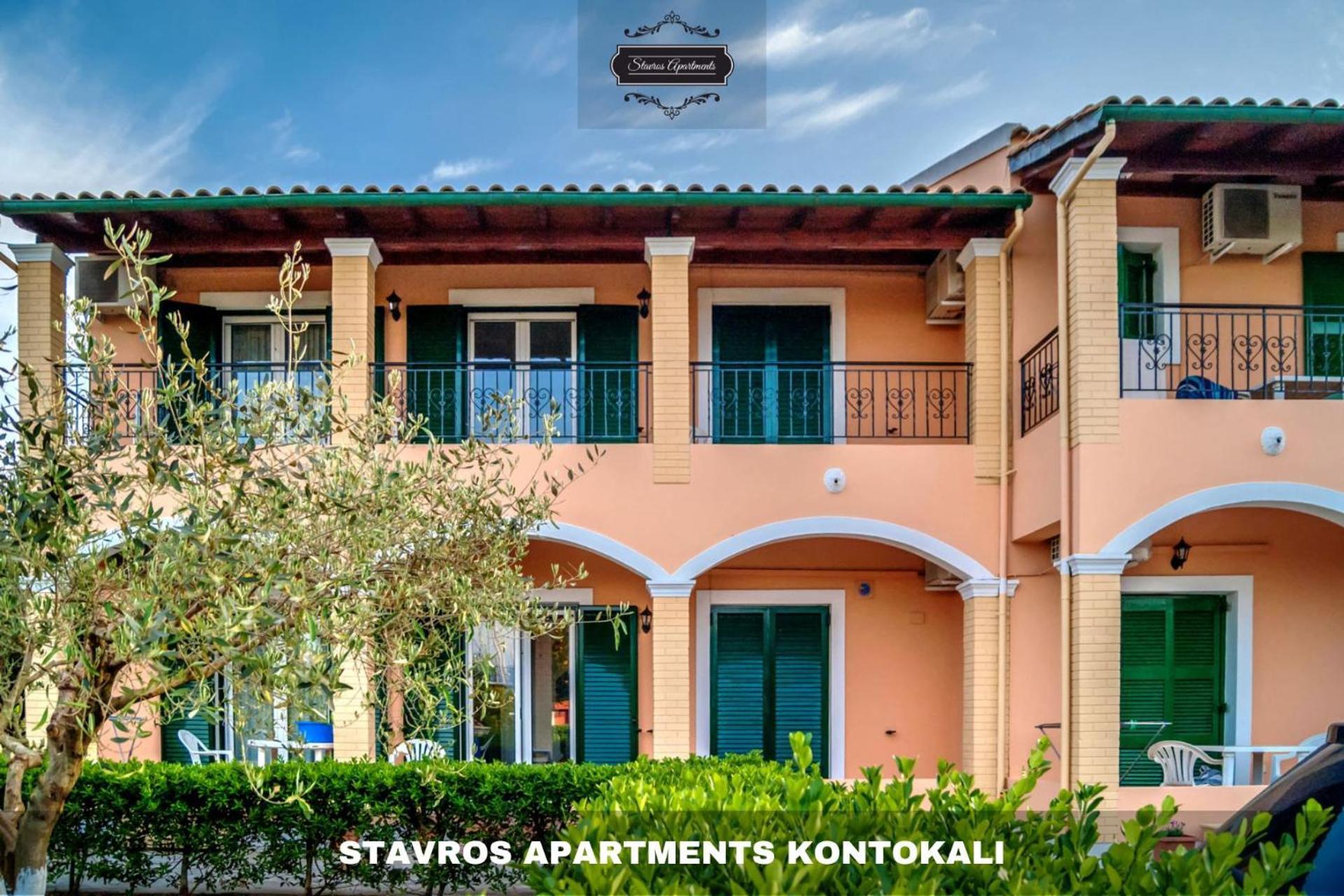 Stavros Apartments Kontokali Next To Gouvia Marina 외부 사진