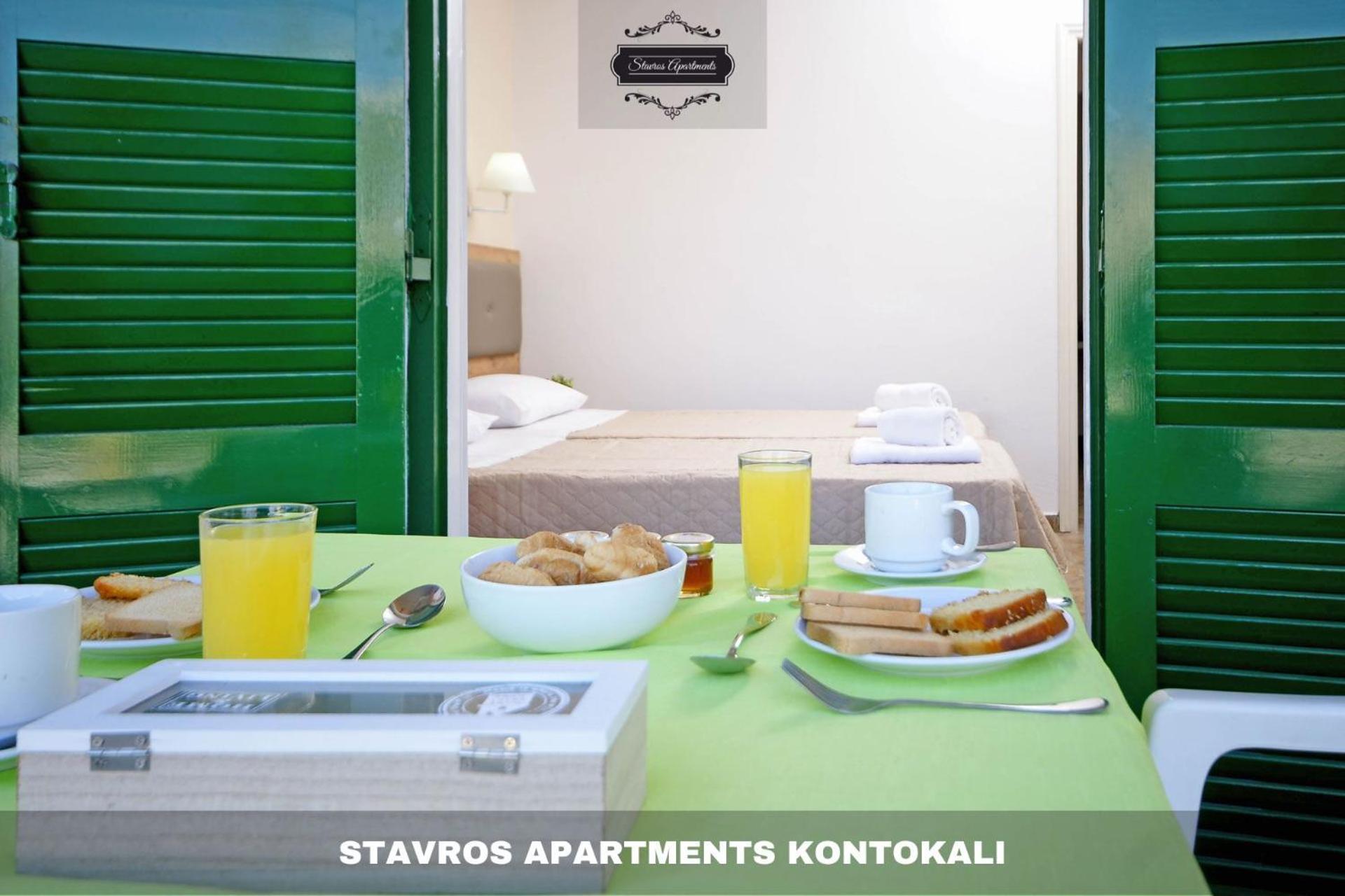 Stavros Apartments Kontokali Next To Gouvia Marina 외부 사진